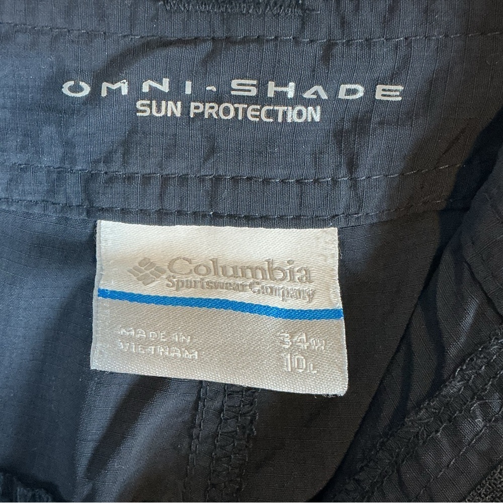 Columbia Dark Blue Cargo Shorts A0282 - Picture 4 of 5